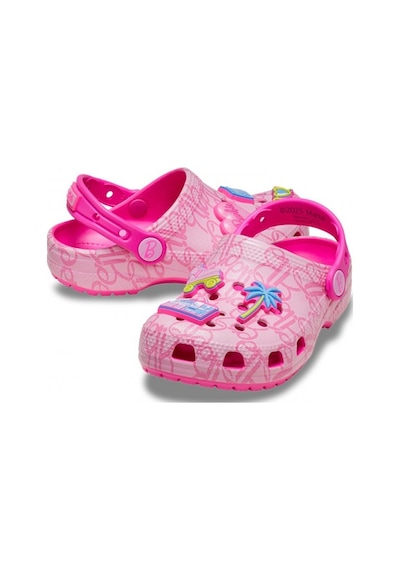 Crocs Mattel Pink Barbie Cls Clg T Çocuk Terlik Sandalet 211407-90h Pembe