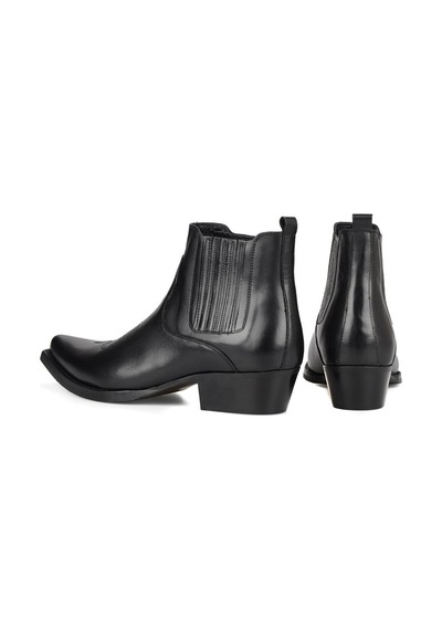 Footcourt Siyah Erkek Kovboy Botu (Foot)