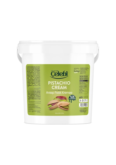 Antep Fıstık Kreması 1000 Gr - %35 Gerçek Antep Fıstığı Kreması Özel