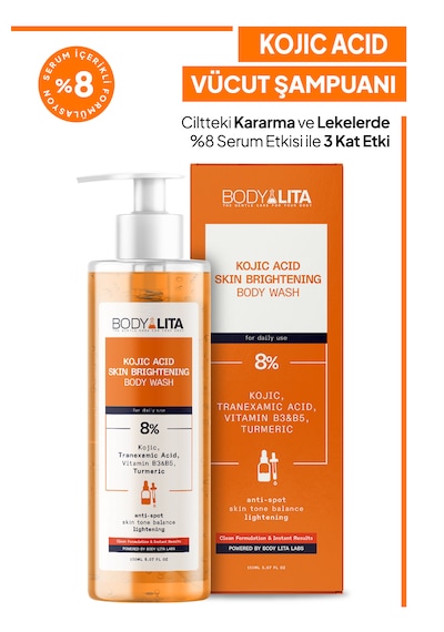 Bodylita Kojik Asit Vücut Şampuanı 150 ML