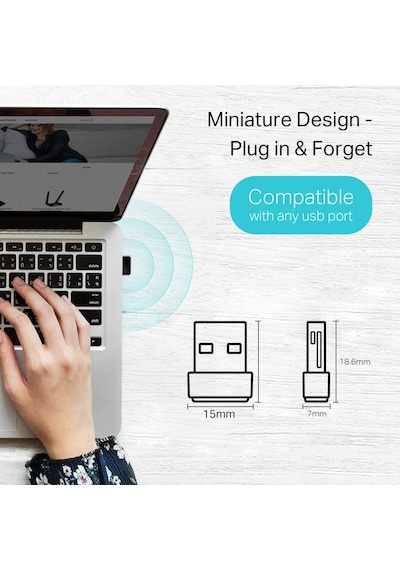 Tp-link Archer T2u Nano, Ac600 Nano Wireless Usb Adaptör