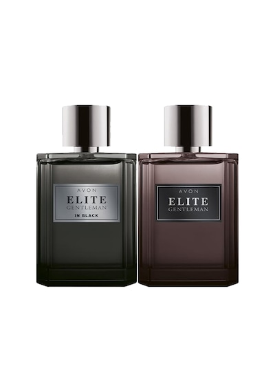 Avon Elite Gentleman ve Elite Gentleman in Black Erkek Parfüm Pak