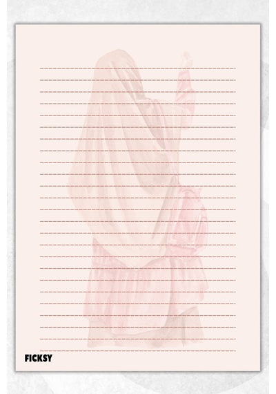 A5 İslam - 50 Yaprak - Memopad - Notepad - Not Defteri - Bloknot Çizgisiz Defter Bej Bej