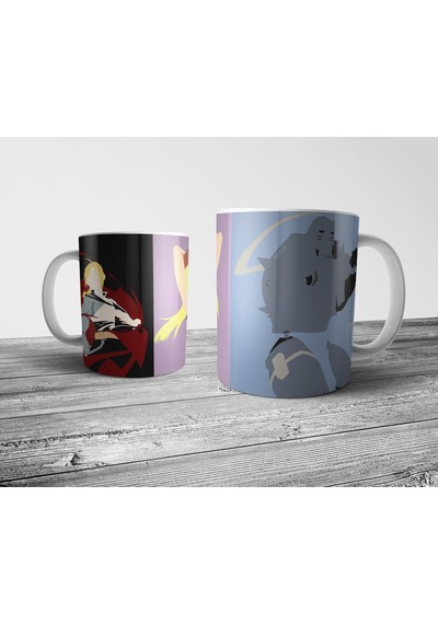 Pixxa Fullmetal Alchemist Kupa Bardak Model 8