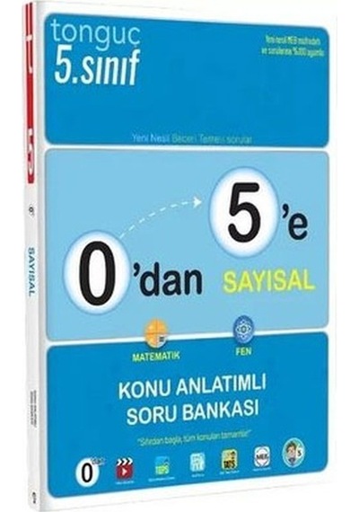 0'dan 5'e Sayısal Konu Anlatımlı Soru Bankası -  Tonguç Akademi