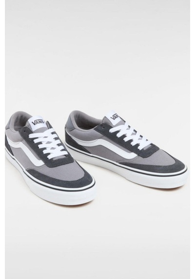 Vans Brooklyn Ls Tonal Asphalt Erkek Ayakkabı Vn000d7q1o71 Gri