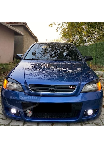 Opel Astra G 1998-2004 Uyumlu Batman Yarasa Ayna Kapağı Piano Black Abs Plastik 00 Şüscaroto Aksesuar
