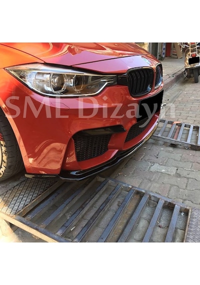 Bmw F30 - F80 M3 Ön Lip Plastik Taiwan Tampon Uyumlu