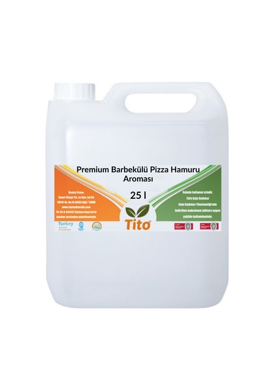 Premium Barbekülü Pizza Hamuru Aroması 25 Litre