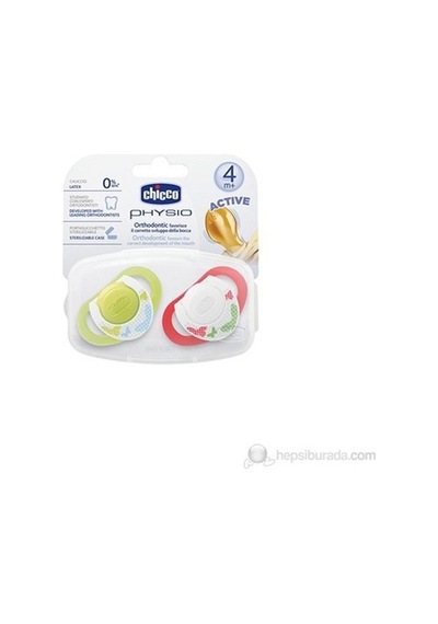 Chicco Y.e Physioring Unisexkaucuk 4m 2lı Mavi - Yeşil