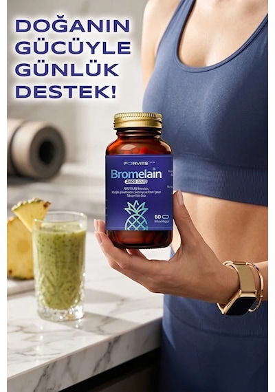 Forvits Lab Bromelain 60 Kapsül
