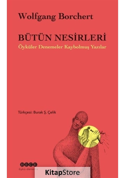 Bütün Nesirleri-Öyküler Denemeler Kaybolmuş Yazılar - Wolfgang Borchert - Burak Ş. Çelik - Hece Yayınları