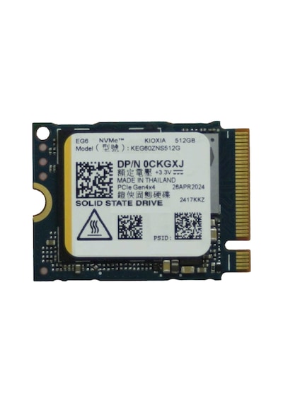 Kioxia Eg6 512gb 4100/2600mb/s Gen4x4 M.2 22x30 Ssd Diğer