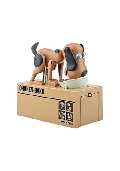 Sunup Sn-14320 Sensörlü Para Yiyen Köpek Model Bozuk Para Kumbarası