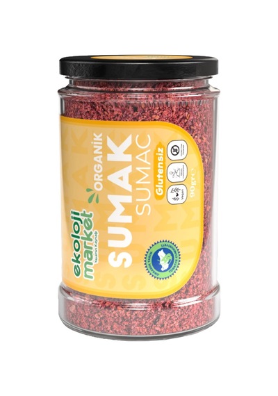 Organik Kavanoz Sumak 70 Gr.