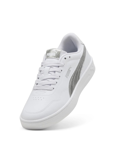 Puma Court Lally Metallic Whisper Kadın Beyaz Sneaker Ayakkabıı 40605802