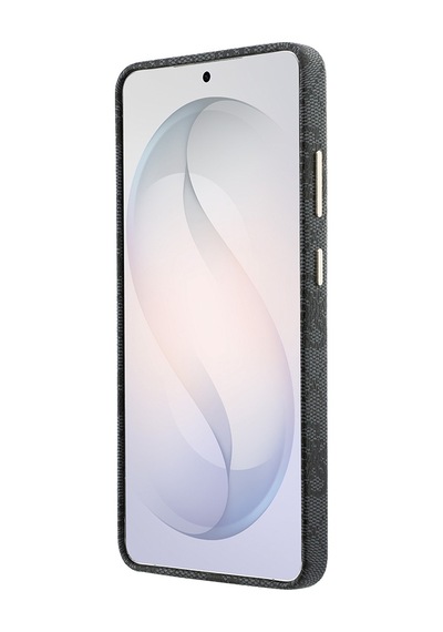 Galaxy Uyumlu S26 Ultra Kılıf Guess Lisanslı M-safe Uyumlu Script Yazı Logolu 4g Desenli Kapak Siyah Siyah