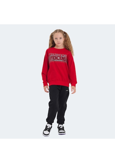 Slazenger LAST Çocuk  Kırmızı Sweatshirt