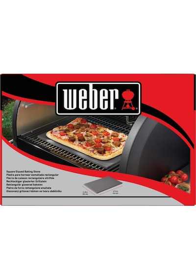Weber Sırlı Pizza Taşı 30 X 44 Cm
