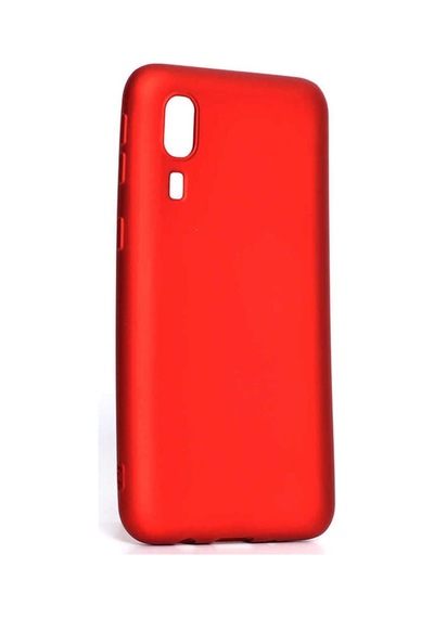 Samsung Uyumlu Galaxy A2 Core Kılıf Zore Premier Silikon Kapak Kırmızı