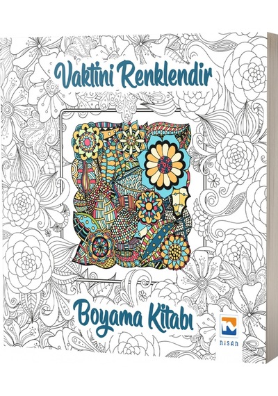 Vaktini Renklendir-Boyama Kitabı- Nisan Kitabevi Yayınları