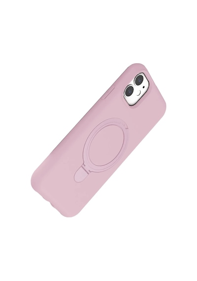 Northcity Apple İphone 11 Uyumlu Regal Magsafe Standlı Kapak - Açık Pembe