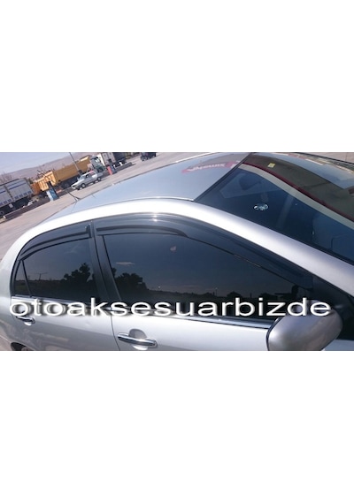 Toyota Corolla Uyumlu Mügen Cam Rüzgarlığı Sedan 2001-2006 Arası 4Lü Set N11.33330