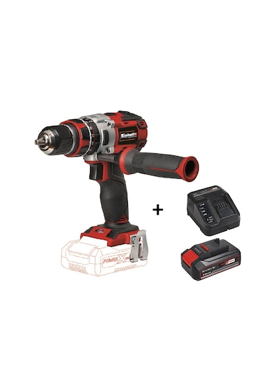 Einhell TE-CD 18 Li-i BL Akülü Darbeli Matkap Vidalama + 2.5 Ah Starter Kit Einhell TE-CD 18 Li-i BL Akülü Darbeli Matkap Vidalama + 2.5 Ah Starter Kit