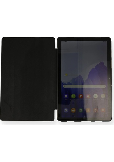 Mey İthalat Samsung Galaxy Uyumlu  T870 Tab S7 11 Kılıf Tablet Smart Kılıf - Siyah