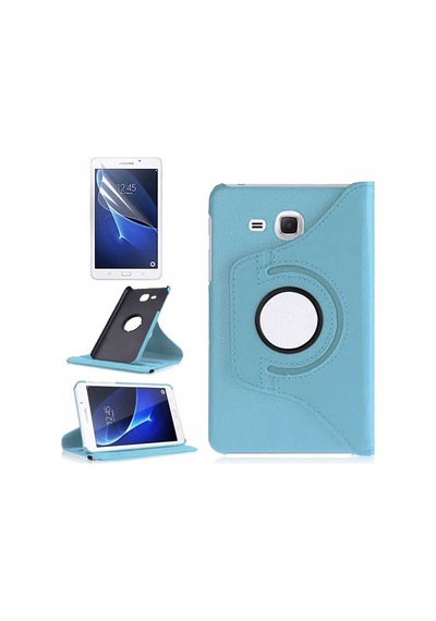 Samsung Galaxy Uyumlu Tab 4 7 0 T230  T235 T280 T285 Kılıf Dönebilen Standlı D-t