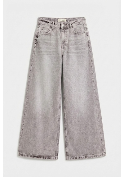 Itsbasic Kadın Taş Rengi 4s6-158 Elephant Leg Fit Süper Bol Kesim Denim Jean Itsbasic Kadın Taş Rengi 4s6-158 Elephant Leg Fit Süper Bol Kesim Denim Jean