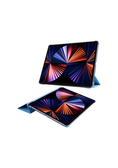 Apple Uyumlu iPad Pro 12.9 2022 M2 Zore Smart Cover Standlı 1-1 Kılıf Kapaklı Kılıf