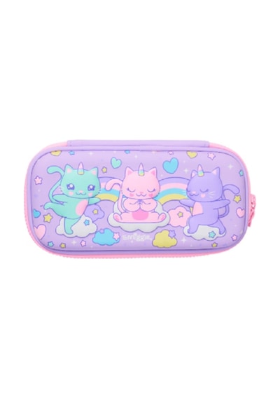 Smiggle Energetic Small Hartop - Sert Üstlü Kalem Kutusu Mor