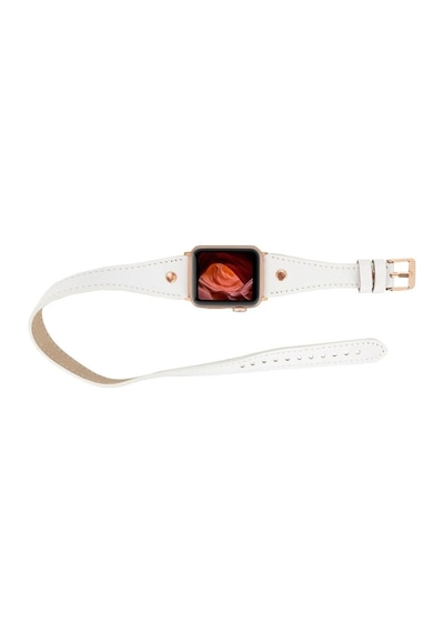 Apple Watch Uyumlu Deri Kordon 42-44-45mm Slim Dtrg F3