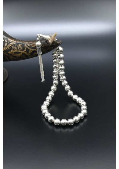Erkek 925 Ayar Tesbih Küçük Boy -22 Gr- 901355 Gümüş