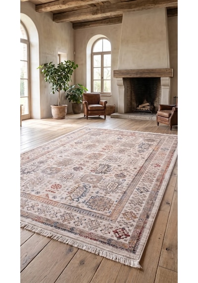 Tuğra Halı Kuzey Vintage Halı Kz06 Renkli