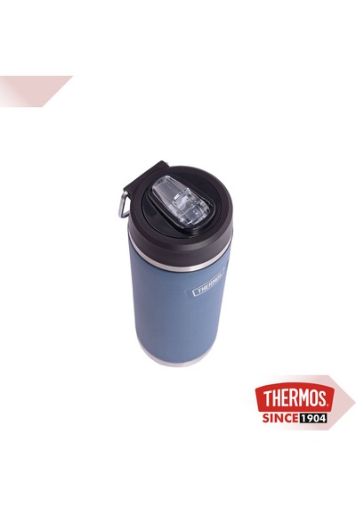 Thermos Icon Serisi Paslanmaz Çelik Pipetli Termos 0.71 L Mavi