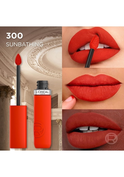 Infaillible Matte Resistance Likit Mat Ruj - 300 Sun Bathing Çok Renkli