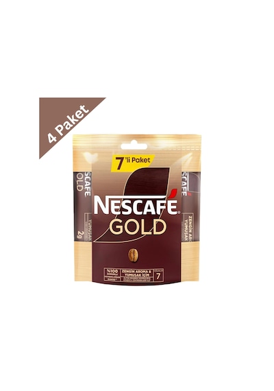 Nescafe Gold 2 G 7 Li Paket X 4 Adet Diğer