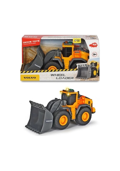 203723003 Dickie Toys.Volvo  Işıklı ve Sesli Yükleyici Kepçe