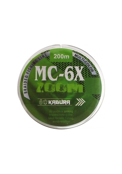 Kabura Mc-6x 200 Mt Multicolor İp Misina 0,18 mm