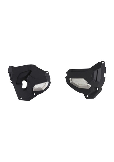Honda Cb 650 R 19-20 Polısport Kapak Koruma Siyah Gri Siyah - Gri