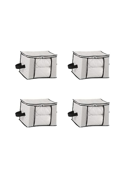 Adet Lüks Pencereli Çok Amaçlı Dolap Düzenleyici Hurç Çorap Hurcu 34 X 22 X 22 Cm Siyah Diğer