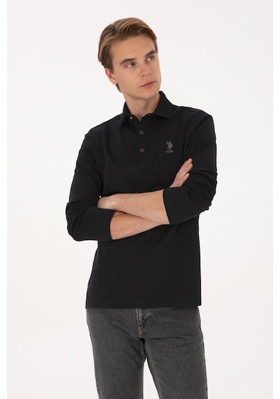 U.s. Polo Assn. Erkek Siyah Sweatshirt 50307692-vr046 Sıyah