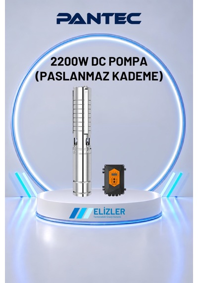 2200w Dc Pompa Paslanmaz Kademe