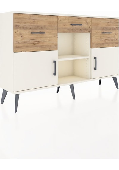 Arges Konsol Tek Raflı 3 Çekmeceli 3 Kapaklı 132x30x83 Aytaşı-aytaşı/çam Aytaşı/çam Arges Konsol Tek Raflı 3 Çekmeceli 3 Kapaklı 132x30x83 Aytaşı-aytaşı/çam Aytaşı/çam