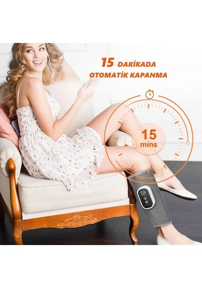 Dailytech Baldır Ayak Ve Kol Masaj Aleti Şarjlı Hava Basınçlı