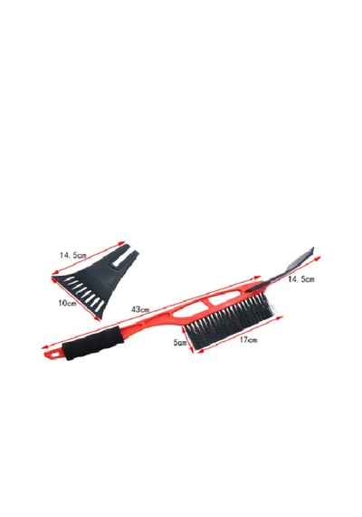 Buz Kazıyıcı Fırçalı /tebu60 Çok Renkli