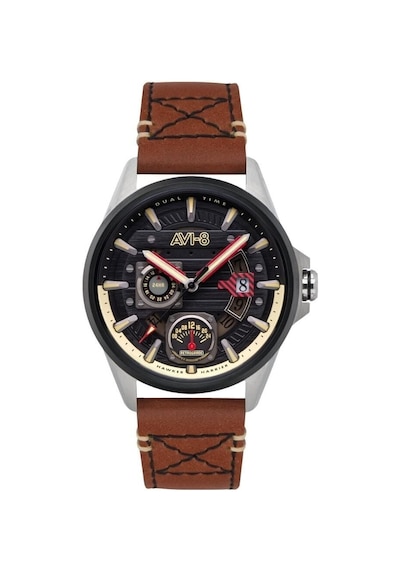 Avı-8 Hawker Harrier Av-4098-02 Erkek Kol Saati Metalik Gri