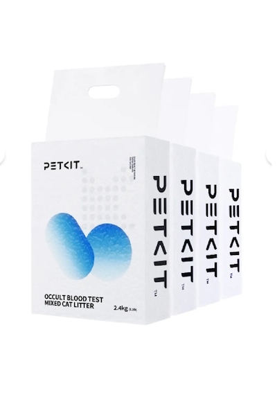 Petkit Pura Max 2 Akıllı Kedi Tuvaleti, Erken Teşhis Karışık Kedi Kumu 4'lü Paket